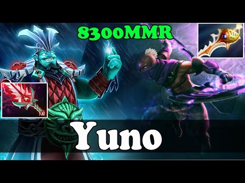 Yuno 8300 MMR Plays Storm Spirit and Anti-Mage with Divine - Dota 2
