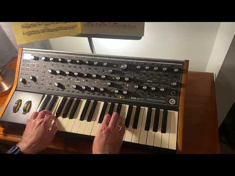 Allemande from Cello Suite No. 2 in D Minor, BWV 1008, on the Moog