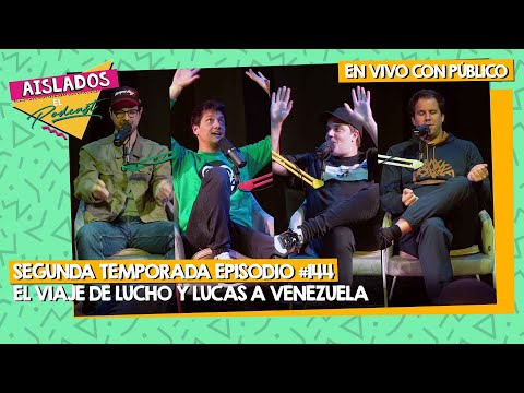 EN VIVO: El VIAJE de LUCHO y LUCAS a VENEZUELA