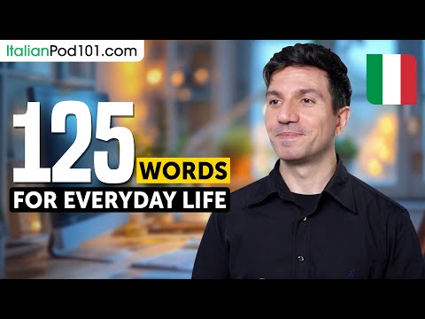 125 Must-Know Italian Words for Everyday Life