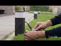 Philips Hue Baltos šviesos sieninis lauko šviestuvas Lucca