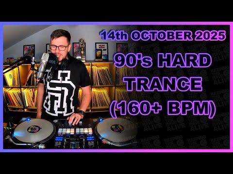 90's Hard Trance (160+ BPM) - Kutski Live Stream (15/10/25)