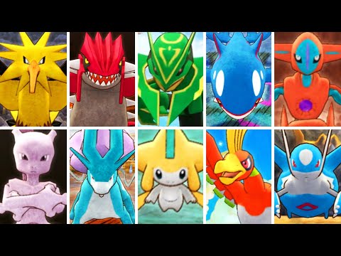 Pokémon Mystery Dungeon DX - All Bosses & Legendaries