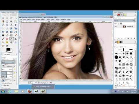 How to Emboss Text in GIMP