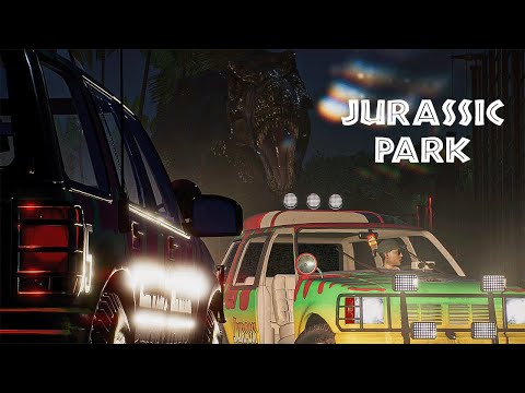 JURASSIC PARK 1993 in Jurassic World Evolution 2 [4k]