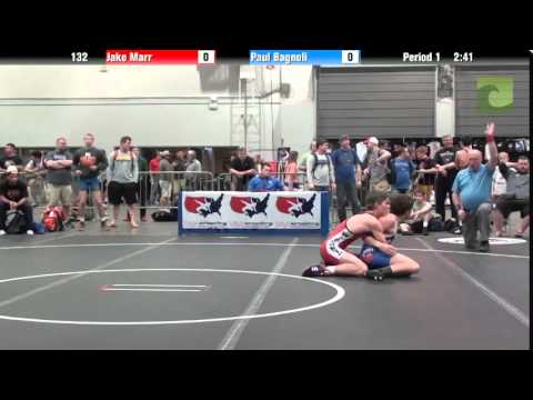Men 132 - Jake Marr vs. Paul Bagnoli