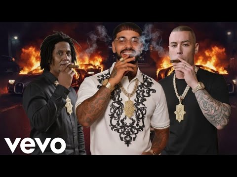 Anuel, Cosculluela, Tego Calderon - Sonrrisas Falsas (Official Music Video)