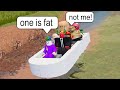 TOO HEAVY For A Bote Ried On Roblox Boat Ride Fails