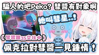 35跟彗醬告白時486跟馬自立突然出現 ! 在miComet終於順利交往後、沒想到佩克拉對彗醬一見鍾情 !  【白上フブキ/很多成員】