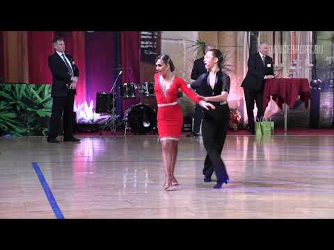 Petr Alexashin - Natalia Karakotova RUS, Cha-Cha-Cha, Latin Kvartal Cup 2019