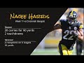 Najee Harris RB Pittsburgh Steelers | Every play | 2022 | Week 11 vs Cincinnati Bengals