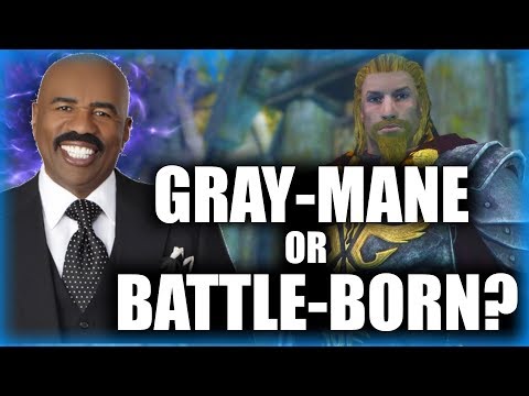 Skyrim - The Family Feud, Gray-Mane vs Battleborn - Elder Scrolls Lore