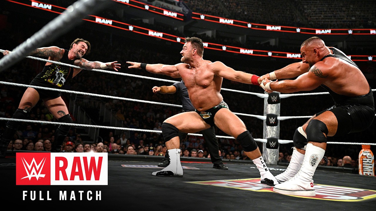 FULL MATCH: CM Punk & LA Knight vs. Bron Breakker & Bronson Reed: Raw, Aug. 11, 2025