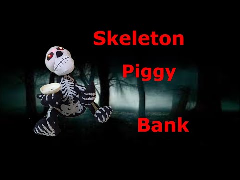 Skeleton  Piggy Bank