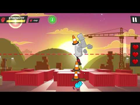 Speed Level 12 Duck Life 8 - Gameplay 006 Waterfall Village Strength Level 23 Training