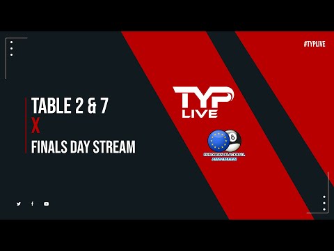 Table 2 & 7 Friday Finals Day Stream | Nations Cup of Pool 2023 | Bridlington Spa | Blackball Pool