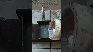 Fundição de metais #fundição #reciclagem #forge