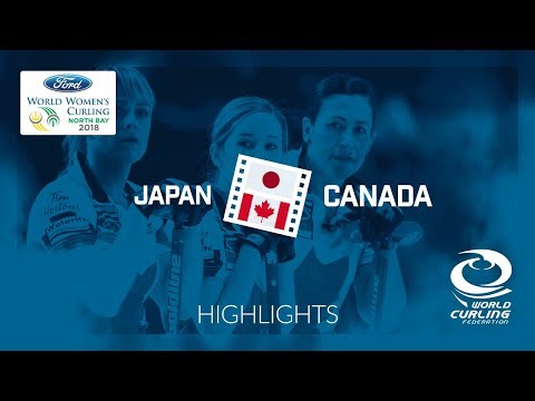 HIGHLIGHTS: Japan v Canada – Round-robin – Ford World Women’s Curling Championship 2018