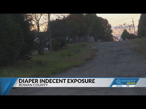 Diaper indecent exposure in Rowan County