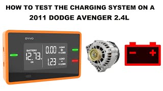 Charging system test 2011 Dodge Avenger