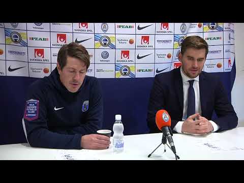 Presskonferensen efter AFC - Sirius