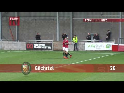 FC United vs Harrogate Town - 21/01/17 - Goals