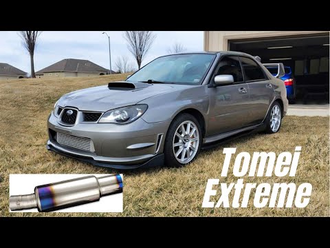 Best Exhaust For A Subaru STI - Tomei Extreme TI - Install & Review