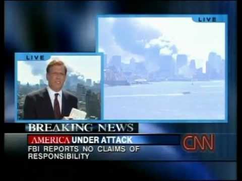 CNN 9/11 LIVE  TV Coverage 1:15  P.M - 1:30 P.M
