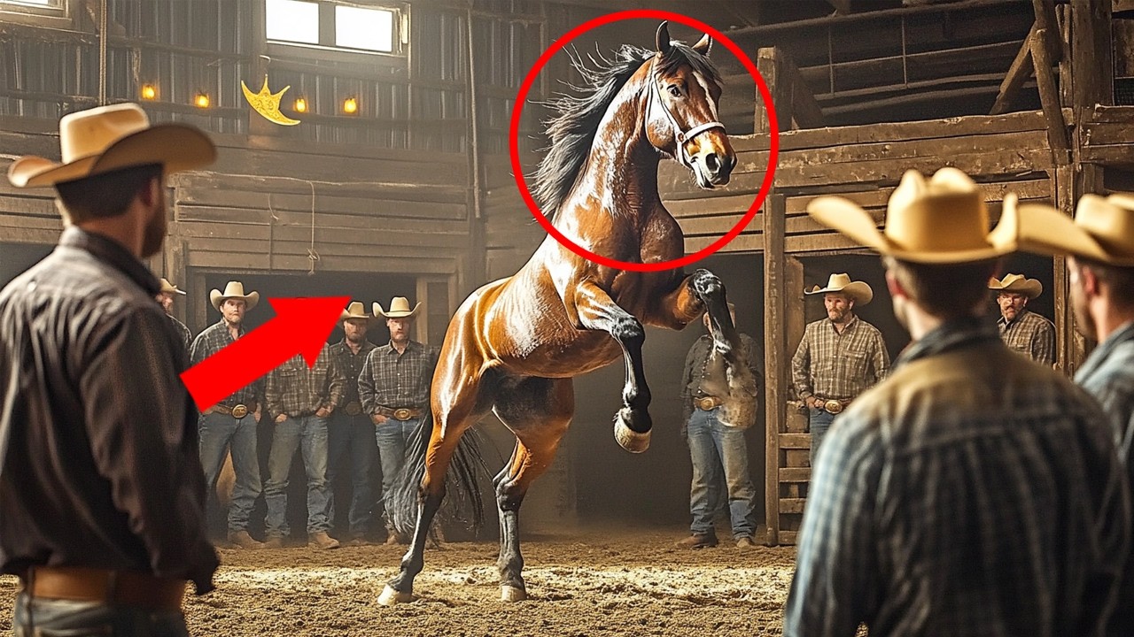 UNTAMED HORSE IS TAMED BY A HUMBLE YOUNG MAN... WHAT HAPPENS NEXT LEFT THEM ALL...