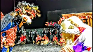 高岡 大坪町3・4丁目獅子舞 | ラスト公民館前