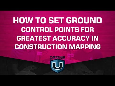 How to Set Ground Control Points for Greatest Accuracy in Construction Mapping