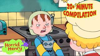 Chef Henry BURNS Down the Kitchen?! | Horrid Henry | Season 2 - Clip Compilation | 20+ MINS