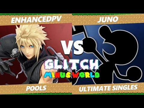 Glitch 7 SSBU - enhancedPV (Cloud) Vs. Juno (Game & Watch) Smash Ultimate Tournament Pools