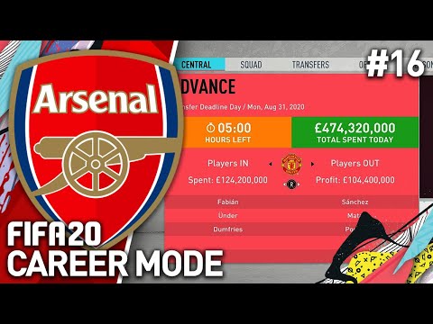TRANSFER DEADLINE DAY! | FIFA 20 ARSENAL CAREER MODE #16