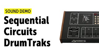 Video thumbnail for Sequential Circuits DrumTraks Sound Demo (no talking) by Bonedo Synthesizers