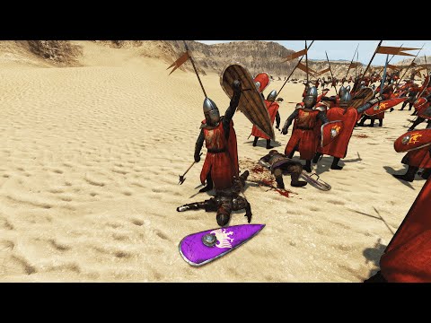 Realistic 1000 Man Battle In The Desert