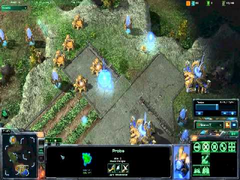 Starcraft II - Protoss VS Insane Protoss AI