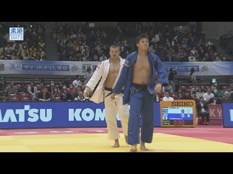 柔道グランドスラム東京 男子100kg級 3回戦 コレルvs下和田 翔平