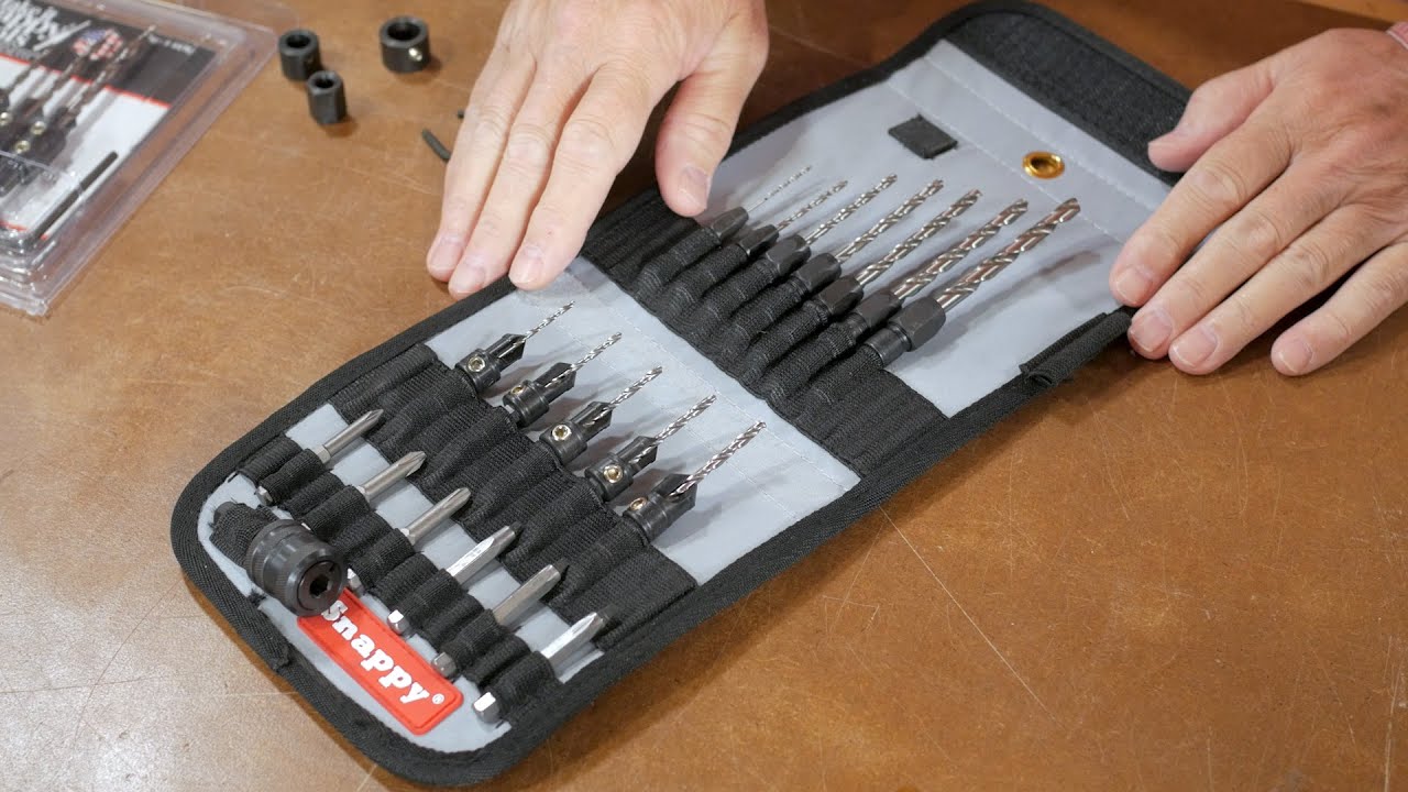 Snappy Interchangeable Drill Bit Sets