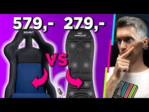 How big is the difference? | Sensit Haptics MTC-P vs. Next Level Racing HF8 Pro Test Review