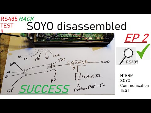 Soyosource  EP2 LIMITER internal RS485 Module EVAL and diverse rs485 Moduletests - GridTie Inverter