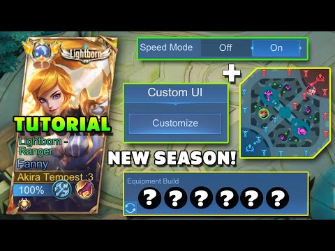 NEW SEASON FANNY USERS ALL NEED TO KNOW! ROTATION + BUILD + SETTINGS + UI CUSTOM! -MLBB