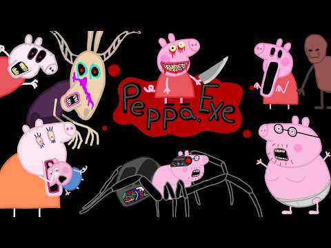 Peppa EXE Tales : Episodes 1-3 - Horror Parody ( Not for Kids )