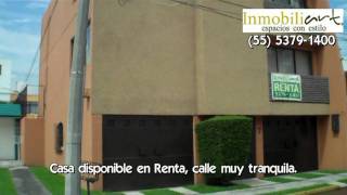 preview picture of video 'Rincón Echegaray Residencia en Renta CAIA0589 Inmobiliart Naucalpan'