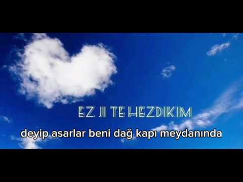 BEN SENİ SEVERSEM KÜRTÇE SEVERİM (ŞİİR)