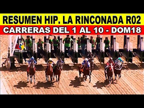 RESUMEN COMPLETO , HIP. LA RINCONADA R02 🟢 #18ENE2026 CARRERAS DESDE EL INICIO 🍀