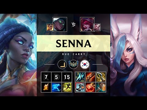 Senna ADC vs Xayah - KR Challenger Patch 25.14