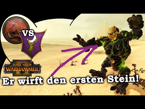 Der Götze wirft! Grünhäute vs Dunkelelfen - Total War: Warhammer 2 Multiplayer