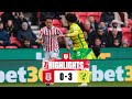 Potters fall to Canaries defeat | Stoke City 0-3 Norwich City | Highlights