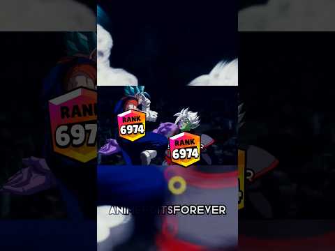 Trunks vs Fused Zamasu | Brawl Stars Rank Up | #shorts #brawlstars #gokublack